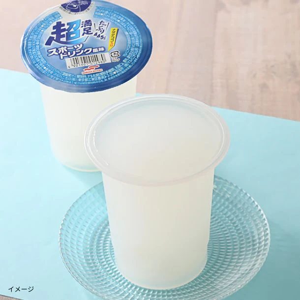 マルハニチロ「超満足 スポーツドリンク風味 ナタデココ入り」445g