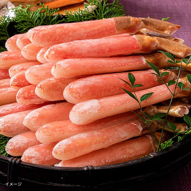 「ずわい蟹ポーション 特大（生食可）」15本