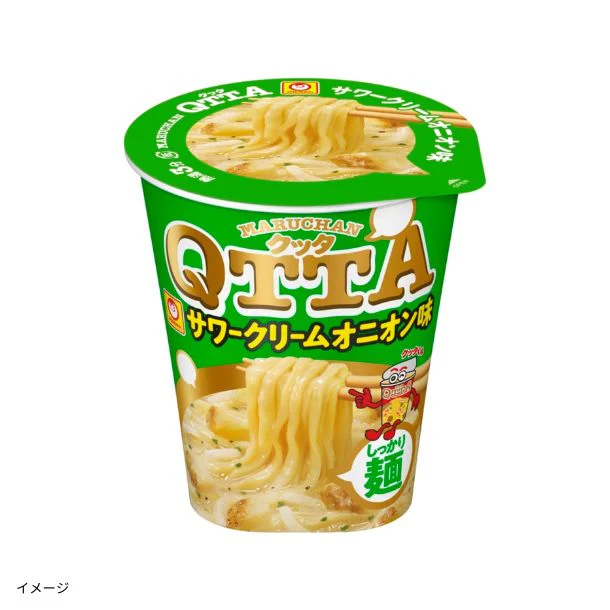 MARUCHAN「QTTA サワークリームオニオン味」82g
