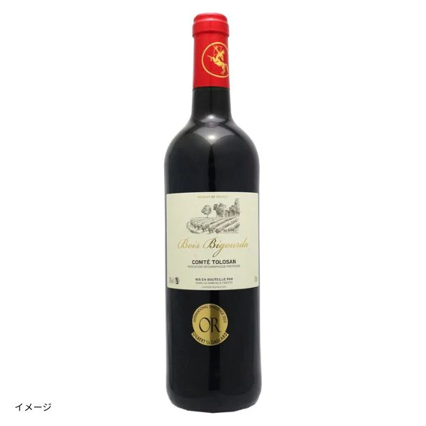 フランス産 赤「ボワ・ビグルダ ルージュ 2023」750ml