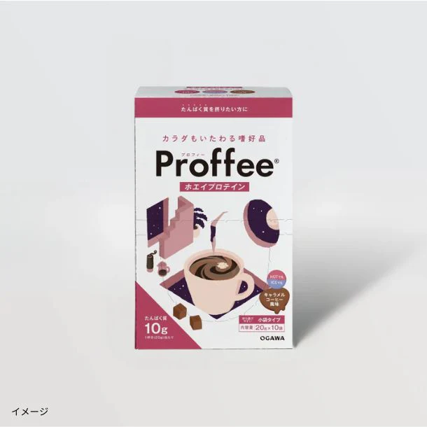 小川珈琲「Proffee ホエイプロテイン」20g×10袋