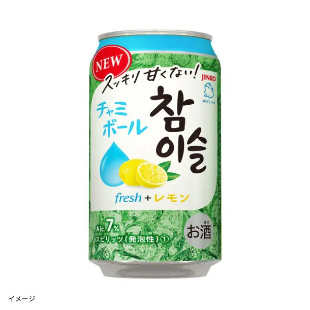 JINRO「チャミボール fresh＋レモン」350ml