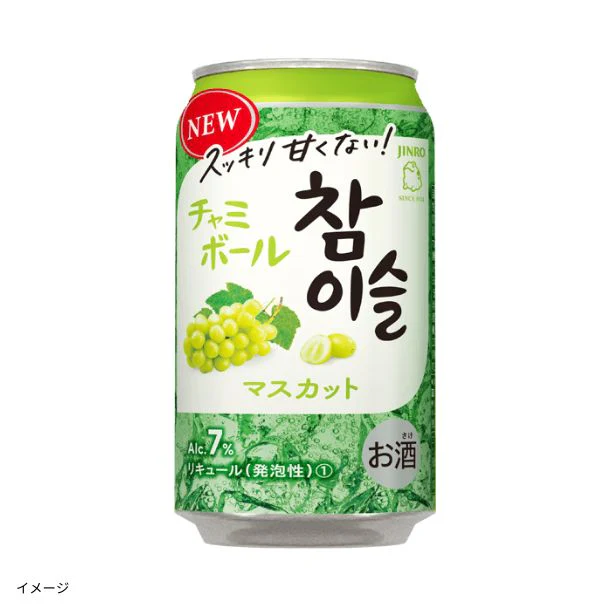 JINRO「チャミボール マスカット」350ml