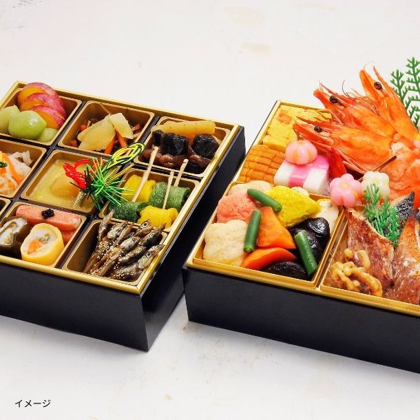 2026おせち「和風おせち 二段重 輝」2～3人前