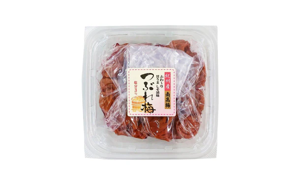 「減塩 紀州産南高梅 つぶれ梅 しそ漬味梅干し 塩分 3%」350g×4個 - Image 3