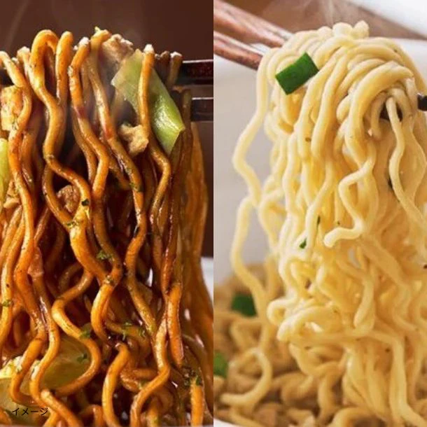 BASE FOOD「BASE YAKISOBA 2種セット(ソース焼きそば/塩焼きそば)」2種×各24個