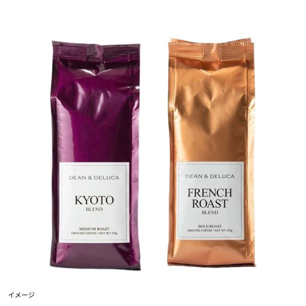 DEAN ＆ DELUCA「京都ブレンドとフレンチロースト（粉）」150g