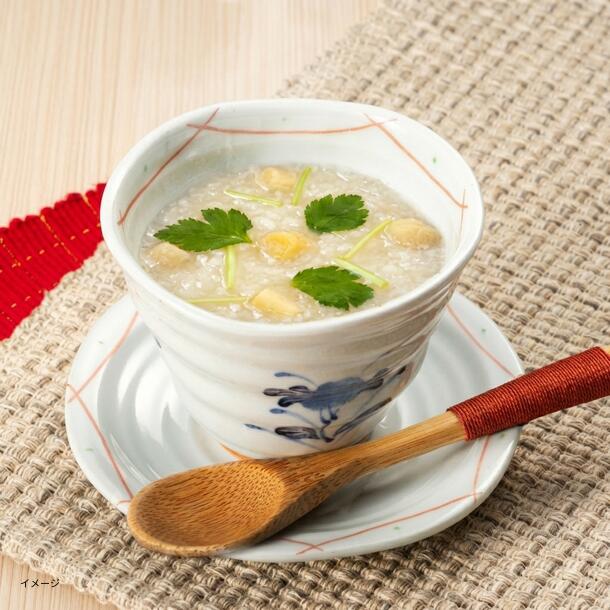 銀座ろくさん亭「貝柱と三つ葉の雑炊」16g