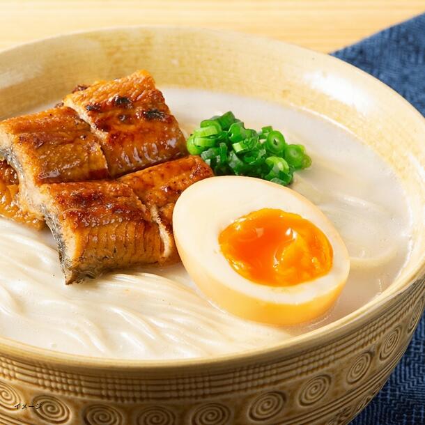 「浜名湖産鰻だし白湯らーめん」103g