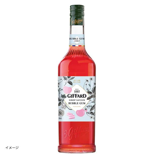 ジファール「バブルガムシロップ」1000ml