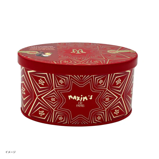 「マキシム・ド・パリ ミルクチョコヘーゼルナッツ缶」40g - Image 3