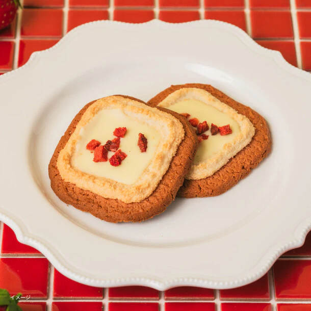 Cake.jp「TOKYO STRAWBERRY COOKIE」6個入 - Image 2