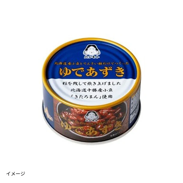 「北海道産小豆とてんさい糖だけで作ったゆであずき」200g