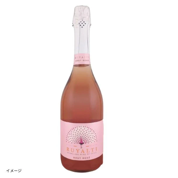チリ産 ロゼ泡「ルヤルティ・スパークリング・ロゼ・ブリュット」750ml