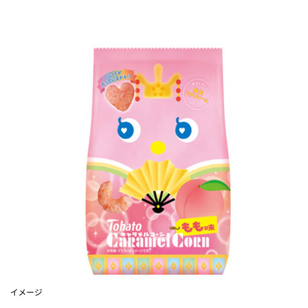 東ハト「キャラメルコーン もも味(ひなまつり)」62g