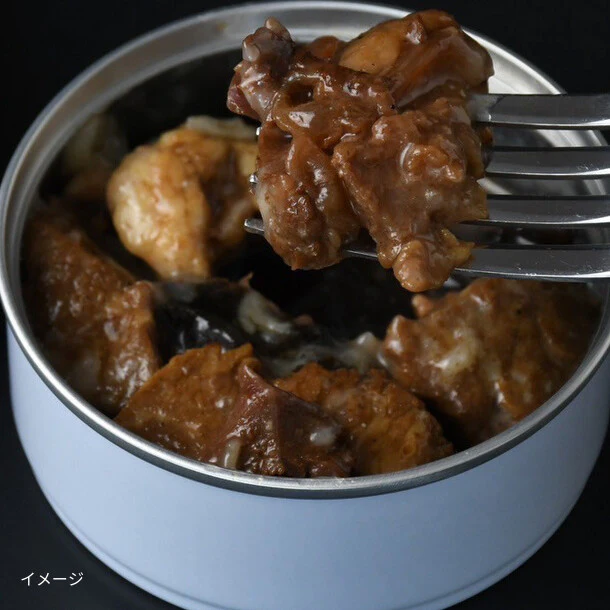 「神戸牛＆国産きくらげの甘辛煮缶詰」80g - Image 3