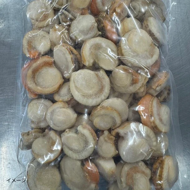 北海道噴火湾産「訳ありボイル帆立（加熱用）」1kg - Image 3