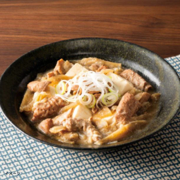 にんべんフーズ「豆腐を加えて もつ煮込み」165g