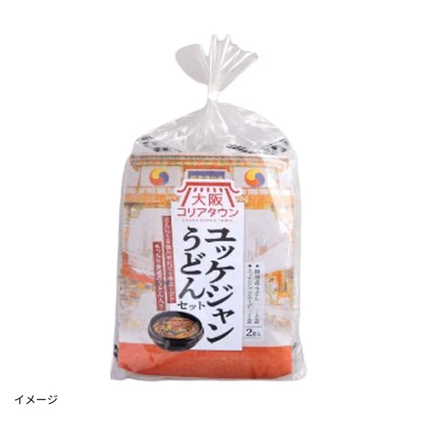 徳山物産「大阪コリアンタウン ユッケジャンうどん」2食入