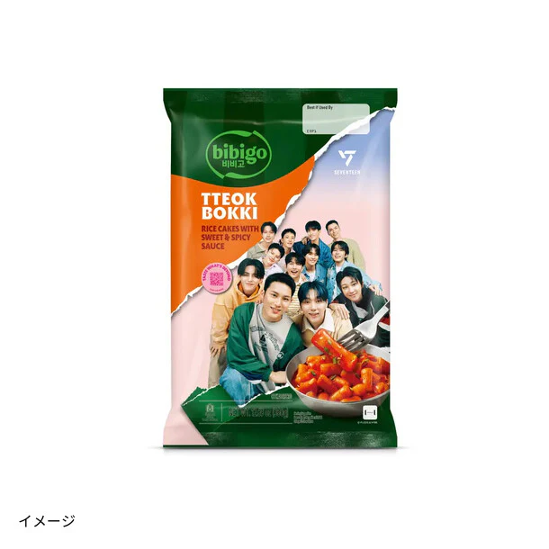 bibigo「トッポッキオリジナル（セブンティーンコラボパッケージ）」360g