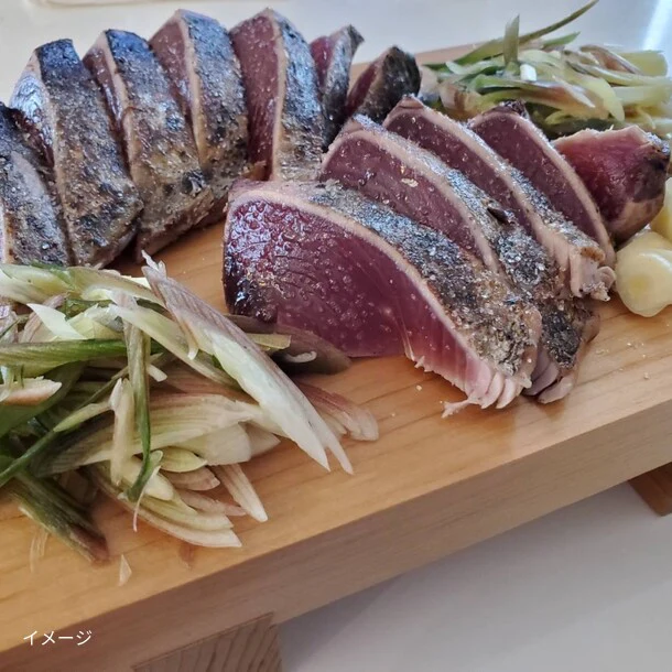 「炭火焼カツオタタキ4節（たれ付き）」1200g