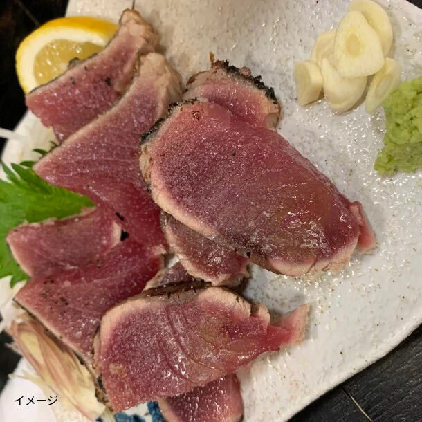 「炭火焼カツオタタキ4節（たれ付き）」1200g - Image 3