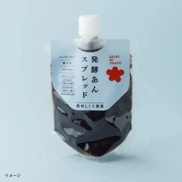 「発酵あんスプレッド（小豆・黒ごま）」計4パック - Image 2