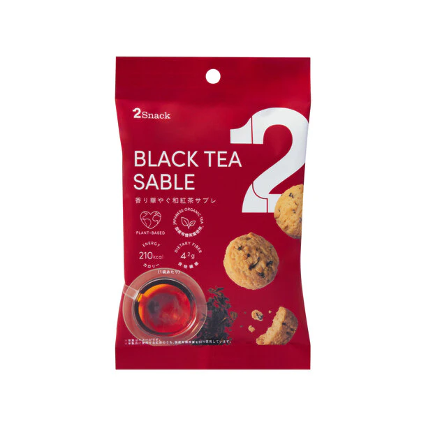 「2Snack 香り華やぐ和紅茶サブレ」40g - Image 2