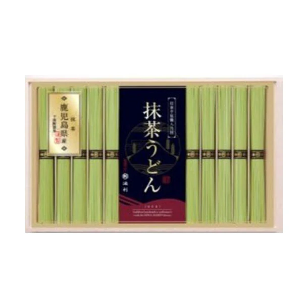 池利「鹿児島県産抹茶入りうどん詰合せ（KMU-30）」700g
