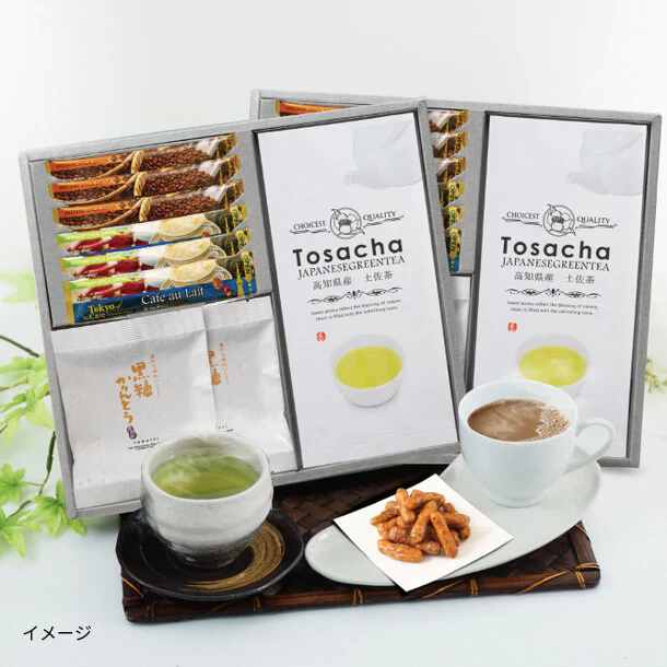 「珈琲･かりんとう･土佐茶セット（TC-KTW）」