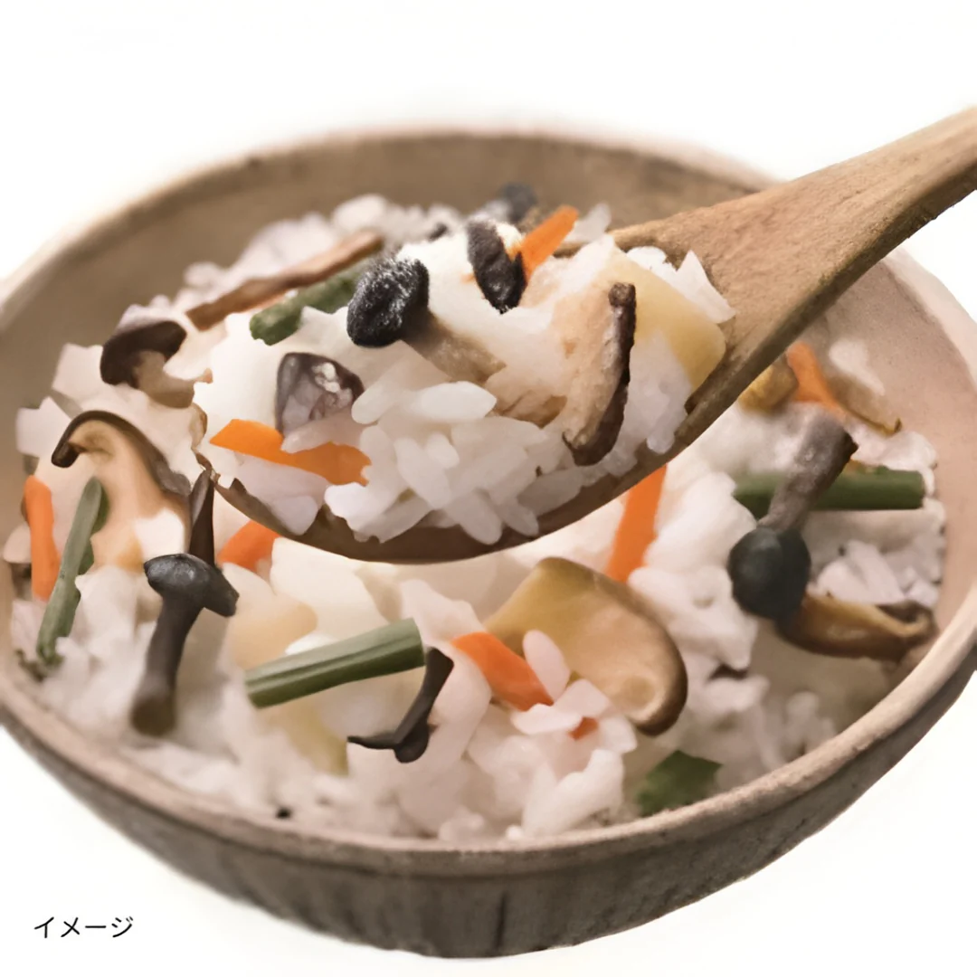 尾西食品「アルファ米炊き出しセットきのこごはん」50食分