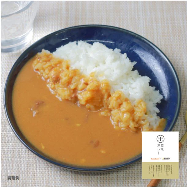 「出汁の旨味を追求した 箔米（はくまい）カレー」3食