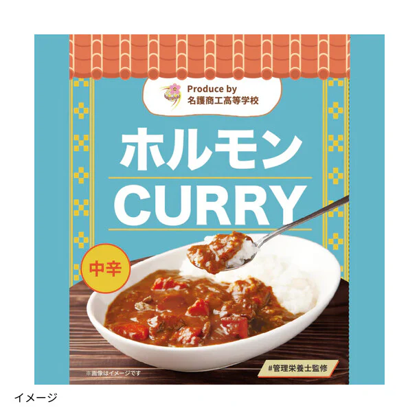 「沖縄県名護市 ホルモンCURRY名護商工プロデュース」160g