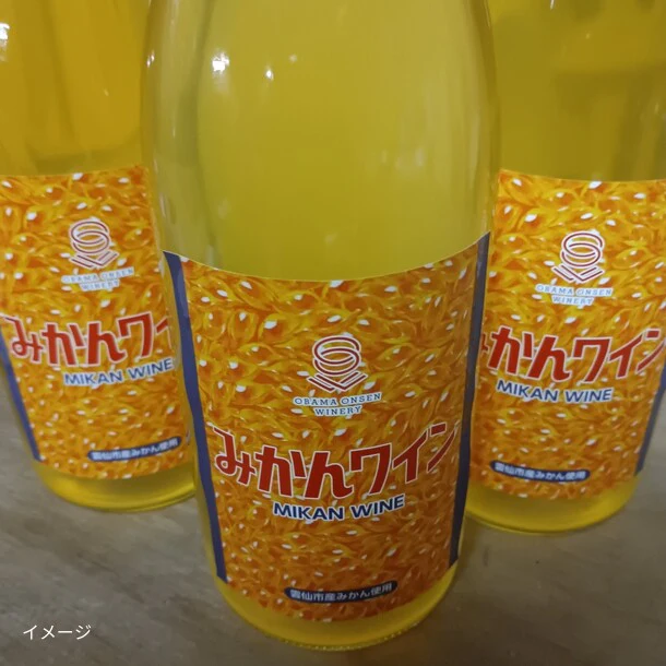 長崎県雲仙市産「みかんワイン」750ml