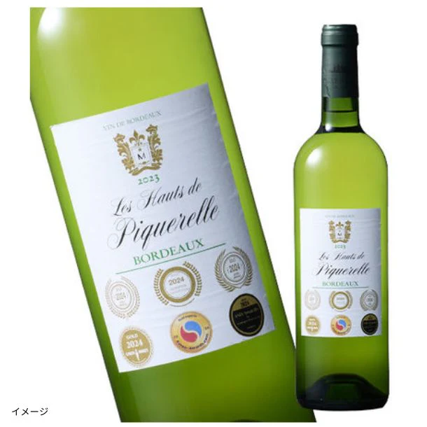 「6金ボルドー入り！フランス金賞 白6本セット」 - Image 2
