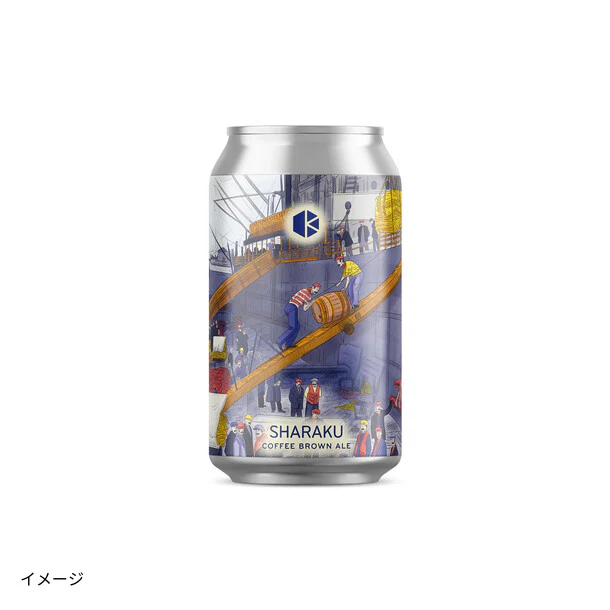 京都醸造「洒落 コーヒーブラウンエール編」350ml