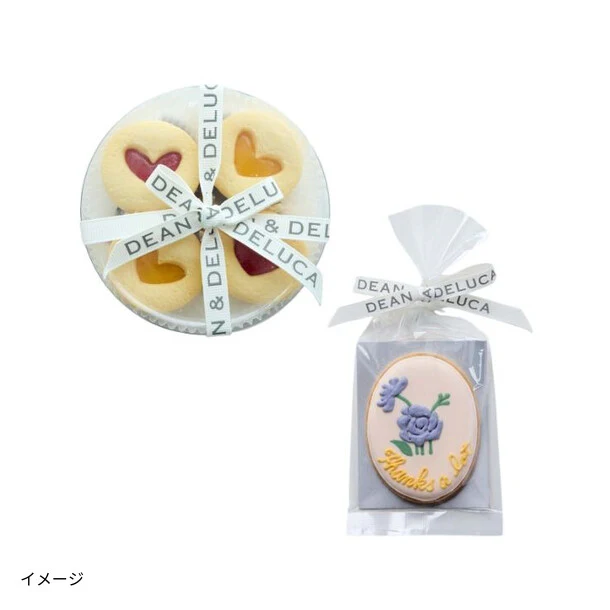 DEAN ＆ DELUCA「ハートジャムサンドクッキーとデコレーションクッキー セット」