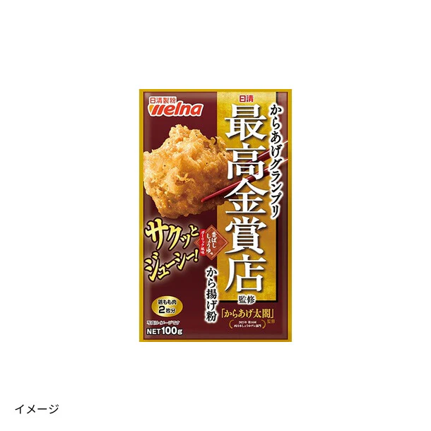 日清「からあげグランプリ最高金賞店監修から揚げ粉香ばししょうゆ味ガーリック風味」100g