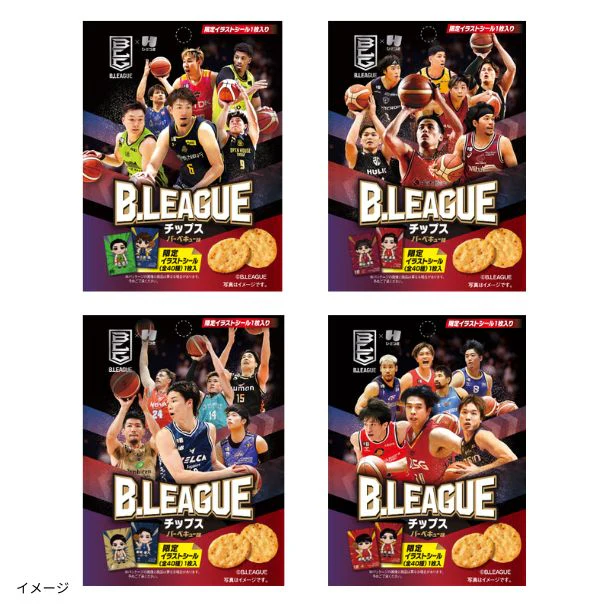 B.LEAGUE×ひざつき「B.LEAGUEチップス」18g