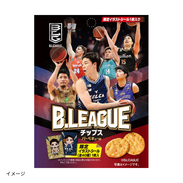 B.LEAGUE×ひざつき「B.LEAGUEチップス」18g - Image 5