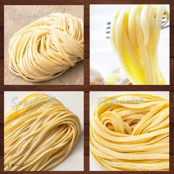 「デュラム粉100%使用 生パスタ 3種ミックス」計6食