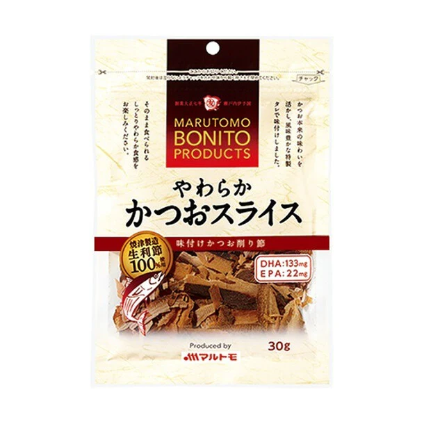 マルトモ「やわらかかつおスライス」30g