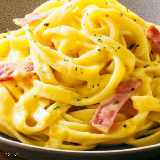 「もちっと生パスタ 濃厚カルボナーラ」285g - Image 2